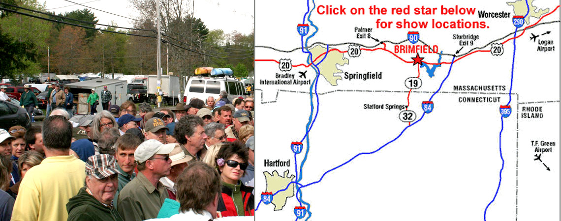 Directions to Brimfield Flea Market 